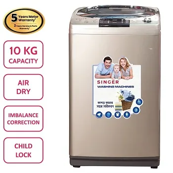 10 kg singer washing machine price in bangladesh