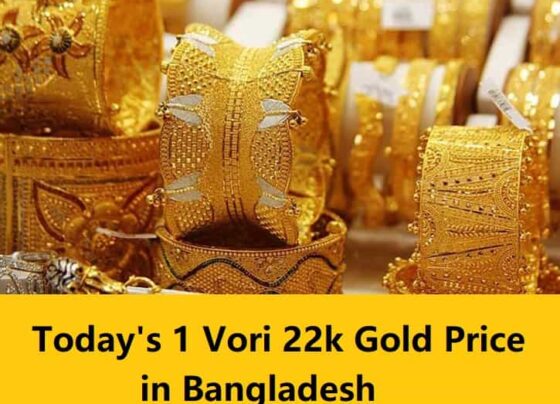 22k gold price in Bangladesh today Per Vori
