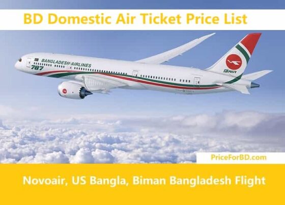 domestic air ticket price in bangladesh